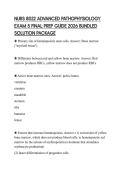NURS 8022 ADVANCED PATHOPHYSIOLOGY EXAM 5 FINAL PREP GUIDE 2026 BUNDLED SOLUTION PACKAGE