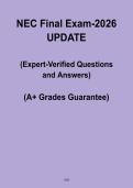NEC Final Exam 2026 PDF &ndash; Updated National Electrical Code Practice Test