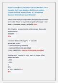 Septic License Exam &vert;&vert; Most Recent Exam 2026-2027 Actual  Complete Real  Exam Questions And Correct Answers  &lpar;Verified Answers&rpar; Already Graded  A&plus; &vert; Guaranteed  Success&excl;&excl; Newest Exam &vert; Just Released&excl;&excl;