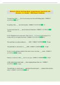 Benson's Drivers Ed Final Exam Comprehensive Questions and  Answers &vert; A&plus; Graded  &vert; With Expert Solutions