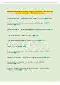 BENSONS DRIVERS ED &vert; ACTUAL  Exam Comprehensive Questions and  Answers &vert; A&plus; Graded  &vert; With Expert Solutions