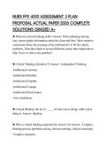 NURS FPX 4010 ASSESSMENT 3 PLAN PROPOSAL ACTUAL PAPER 2026 COMPLETE SOLUTIONS GRADED A&plus;