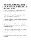 NURS FPX 4010 COMPREHENSIVE PROJECT COLLABORATIVE CARE PROPOSAL 2026 FULL SOLUTION SCRIPT A&plus;