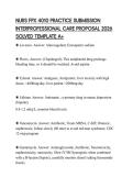 NURS FPX 4010 PRACTICE SUBMISSION INTERPROFESSIONAL CARE PROPOSAL 2026 SOLVED TEMPLATE A&plus;