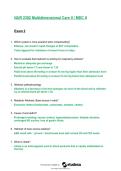 NUR 2392 Multidimensional Care II MDC II Comprehensive Questions and Correct Answers Graded A&plus;&lowbar;organized