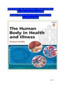 Complete Exam Review Test Bank for Human Body in Health and Illness &lpar;8th Edition&rpar;&colon; Verified Questions and Answers Covering Chapters 1&ndash;27