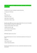 NUR 168 Chapter 26&colon; Health Assessment- concepts &vert;&vert; All Answers are Flawless&period;