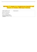 ECPI BIO 111 Chapter 8-11 Comprehensive Questions and  Answers &vert; A&plus; Graded &vert; With Expert Solutions ECPI BIO 111 Chapter 8-11 Comprehensive Questions and  Answers &vert; A&plus; Graded &vert; With Expert Solutions 