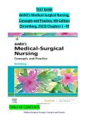 Test Bank For Dewit&rsquo;s Medical Surgical Nursing Concepts and Practice 4th Edition By Holly Stromberg 9780323608442 Chapter 1-49 Complete Guide