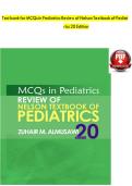 Test bank for MCQs in Pediatrics Review of Nelson Textbook of Pediatrics 20th Edition&period;pdf