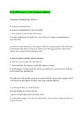 NUR 208 Exam 1 &vert;&vert; with Complete Solution&period;