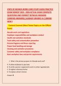 STATE OF NEVADA WORK CARD STUDY GUIDE PRACTICE  EXAM NEWEST 2025 - 2026 ACTUAL EXAM COMPLETE QUESTIONS AND CORRECT DETAILED ANSWERS  &lpar;VERIFIED ANSWERS&rpar; &vert;ALREADY GRADED A&plus;&vert;&vert;BRAND  NEW&excl;&excl; 