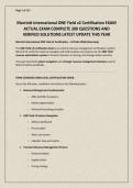 Marriott International ONE Yield v2 Certification EXAM ACTUAL EXAM 