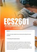 ECS2601 Assignment 1  Due 19 March 2026  -  Distinction Guaranteed