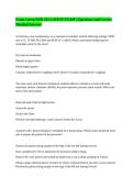 Exam 2 prep NUR 265 LATEST EXAM &vert;&vert; Questions and Correct Detailed Answers