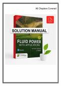 Fluid Power with Applications Solution Manual Revised 7th Edition &lpar;2026&rpar; &ndash; Esposito &ndash; Ebook PDF