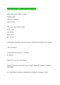 NUR 265 Exam 2 &vert;&vert; with Errorless Answers&period;