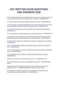 CNT WRITTEN EXAM QUESTIONS AND ANSWERS 2026