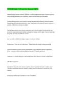 NUR 265 Quiz 1 &vert;&vert; Error-free Answers 100&percnt;&period;