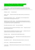 Latoya Paul LSU Bio 1002 Exam 3 Questions All Solved Correct&period;
