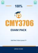 CMY3706 Exam Pack 2026  - Distinction  Guaranteed