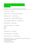 Hrincevich Biology 1002 Exam 3 Questions with Guaranteed Pass Solutions&period;