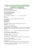 EXAM 1 NURS 3325 QUESTIONS WITH CORRECT ANSWERS
