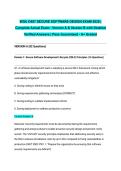 WGU D487 SECURE SOFTWARE DESIGN PACKAGE DEAL 2026&sol;2027 &vert; All 3 Versions with Detailed Verified Solutions &vert; A&plus; Grade Assured &vert; Pass Guaranteed - A&plus; Graded