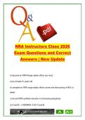 NRA EXAM COMPLETE PACKAGE DEAL