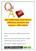Ohio GXMO Exam Study Guide &ndash; 220 Questions with Answers &vert; X-Ray Physics&comma; Radiation Protection&comma; Imaging Equipment &lpar;2026&rpar; &vert; Ohio Limited Radiography Operator Certification