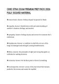 OHIO STNA EXAM PREMIUM PREP PACK 2026 FULLY SOLVED MATERIAL