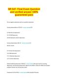 NR547 final  EXAM 2024-2026 ACTUAL EXAM TEST BANK 200 QUESTIONS AND CORRECT DETAILED ANSWERS WITH RATIONALES &lpar;VERIFIED ANSWERS