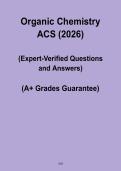 Organic Chemistry ACS Exam Practice Questions PDF &ndash; ACS Organic Chemistry Final Study Guide