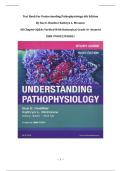 Test Bank For Understanding Pathophysiology 6th Edition By Sue E&period; Huether Kathryn L&period; Mccance &vert; All Chapter &vert;Q&As Verified With Rationales&vert; Grade A&plus; Assured &vert; ISBN 9780323938051