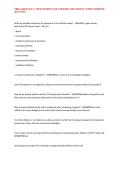 NRSG 2640 EXAM 1 &vert; 169 QUESTIONS AND ANSWERS &vert; 2026 UPDATE &vert; WITH COMPLETE SOLUTION