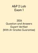 A&P 2 Lab Exam 1 Study Guide &vert; APHY 2 Lab Practical Prep 2026