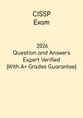CISSP Exam Questions & Practice Guide &vert; Cybersecurity Certification 2026