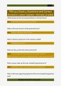 PES 311 Exam 4 Questions and Correct  Answers&sol; Latest Update &sol; Already Graded 