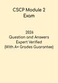 CSCP Module 2 Exam Study Guide &vert; APICS Supply Chain 2026