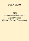 DSCA Exam Study Guide &vert; Defense Support of Civil Authorities 2026