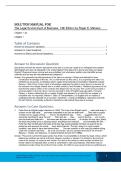 Solution Manual For The Legal Environment of Business&comma; 14th Edition by Roger E&period; Meiners