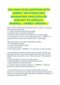 CON 3990V EXAM QUESTIONS WITH CORRECT SOLUTIONS&vert;&vert;100&percnt; GUARANTEED PASS&vert;&vert;UPDATED 2026&sol;2027 SYLLABUS&vert;&vert;A&plus; GRADED&vert;&vert;<<NEWEST VERSION>>