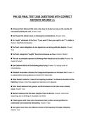 PHI 220 FINAL TEST 2026 QUESTIONS WITH CORRECT ANSWERS GRADED A&plus;