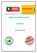 Southern New Hampshire University NUR 616 Actual Quiz 8 &ndash; Advanced Cardiac and Peripheral Vascular Assessment