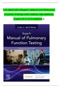 Test mBank mfor mRuppel&rsquo;s mManual mof mPulmonary  mFunction mTesting m12th mEdition&comma; mBy mMottram  Chapter m1 m- m13 mUpdated m