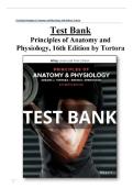 TEST BANK FOR PRINCIPLES OF ANATOMY AND PHYSIOLOGY&comma; 16TH EDITION &ndash; ALL CHAPTERS 1&ndash;29 &vert; VERIFIED EXAM QUESTIONS&comma; CORRECT ANSWERS & DETAILED RATIONALES &vert; LATEST 2026 UPDATED COMPLETE A&P STUDY GUIDE