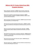 Midterm NU 671 Purdue Global Exam With Complete Solutions 