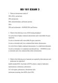 BS 161 EXAM 3