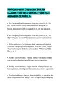 PJM Generation Dispatcher BOARD EVALUATION 2026 GUARANTEED PASS ANSWERS GRADED A&plus;