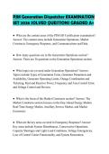 PJM Generation Dispatcher EXAMINATION SET 2026 SOLVED QUESTIONS GRADED A&plus;